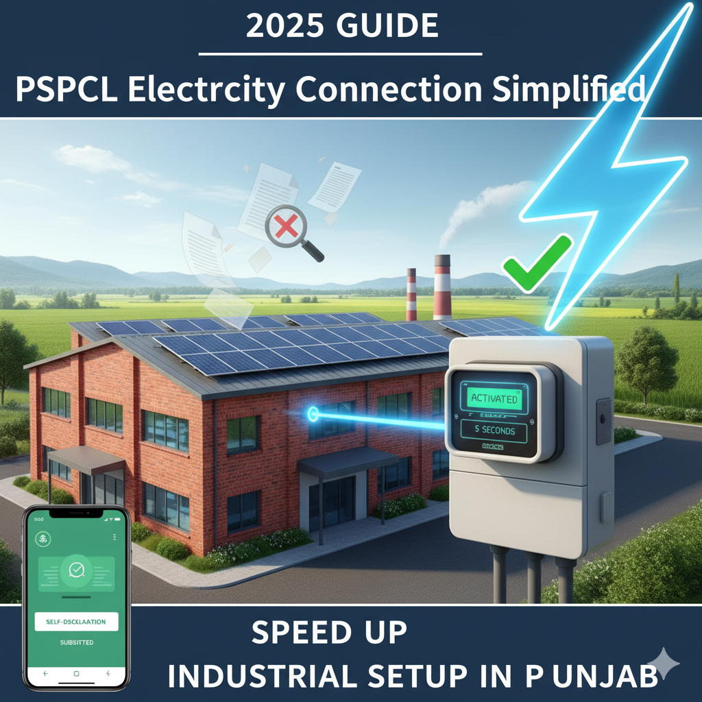 PSPCL New Rules Industrial Connection in Punjab: The Fast Track Setup Guide (2025)